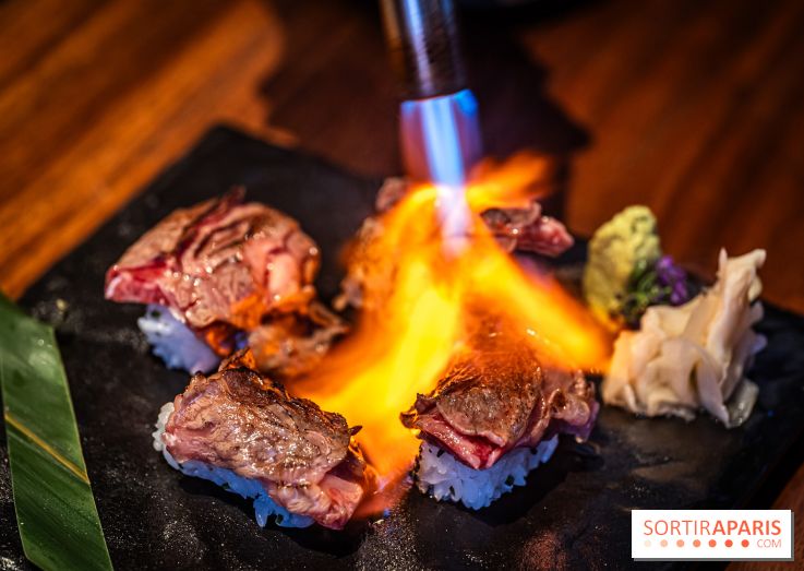 Pink Koï Paris - restaurant japonais -  Sushi Wagyu