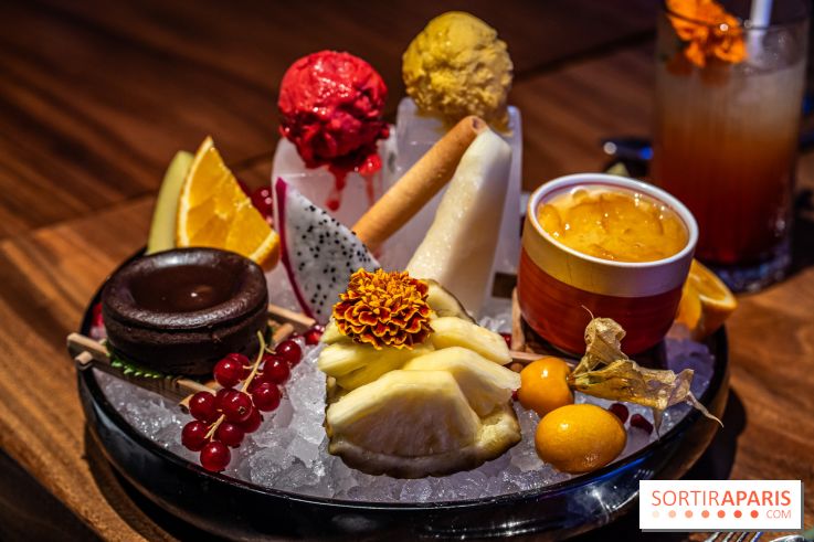 Pink Koï Paris - restaurant japonais -  Dessert - plateau pink koï