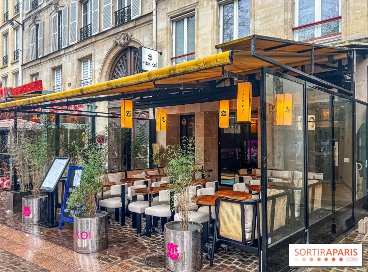 Pink Koï Paris - restaurant japonais - Façade restaurant 