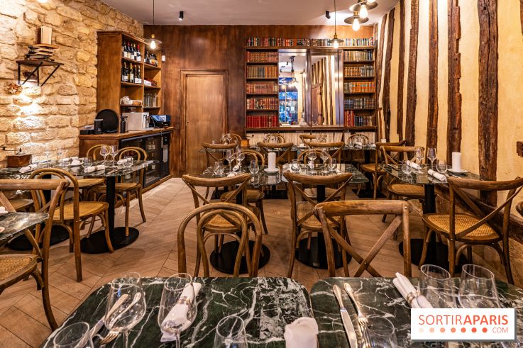 Le Bistro des Livres, le restaurant français pour les amoureux des bouquins