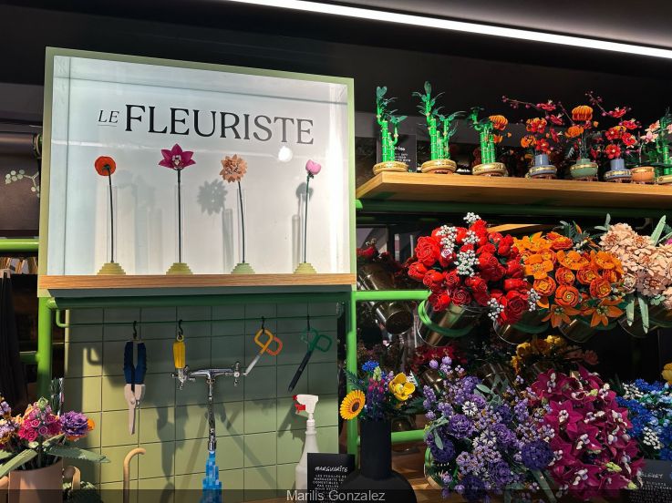 SaintValentin 2025 des ateliers gratuits chez le Fleuriste LEGO à la Gare de l
