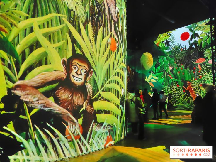 Le Douanier Rousseau, au pays des rêves : l'exposition immersive de l'Atelier des Lumières - photos