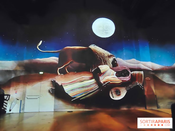 Le Douanier Rousseau, au pays des rêves : l'exposition immersive de l'Atelier des Lumières - photos