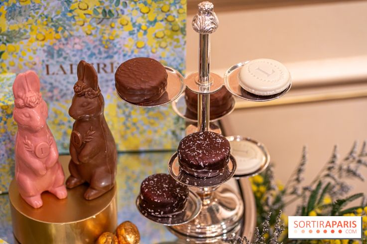 Chocolats de Pâques de la Maison Ladurée 2025 par Julien Alvarez