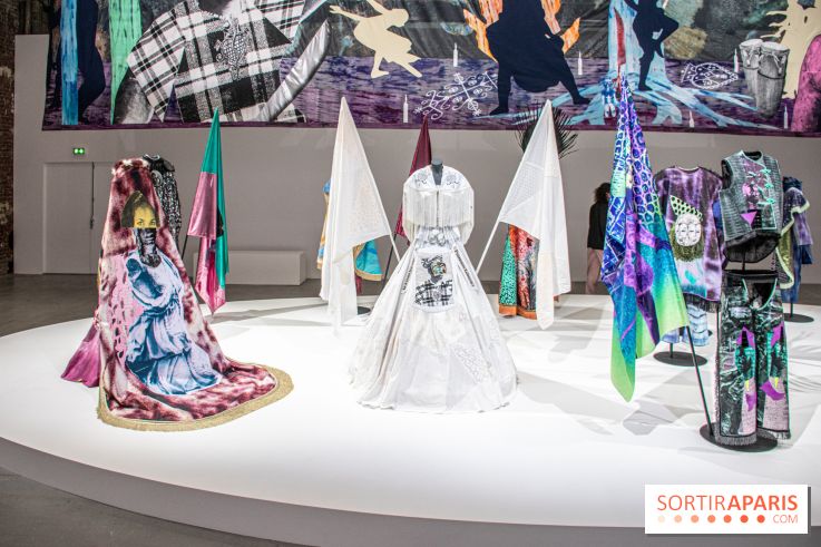 Raphaël Barontini : l'artiste au cœur d'une expo mode au Palais de Tokyo - DSC 2358