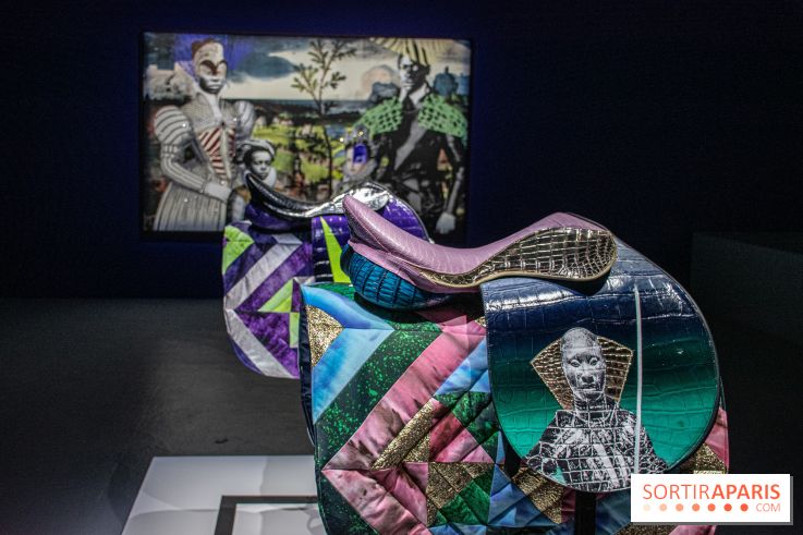 Raphaël Barontini : l'artiste au cœur d'une expo mode au Palais de Tokyo - DSC 2372