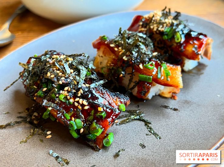 Brigade du Tigre - Sushi de cochon laqué