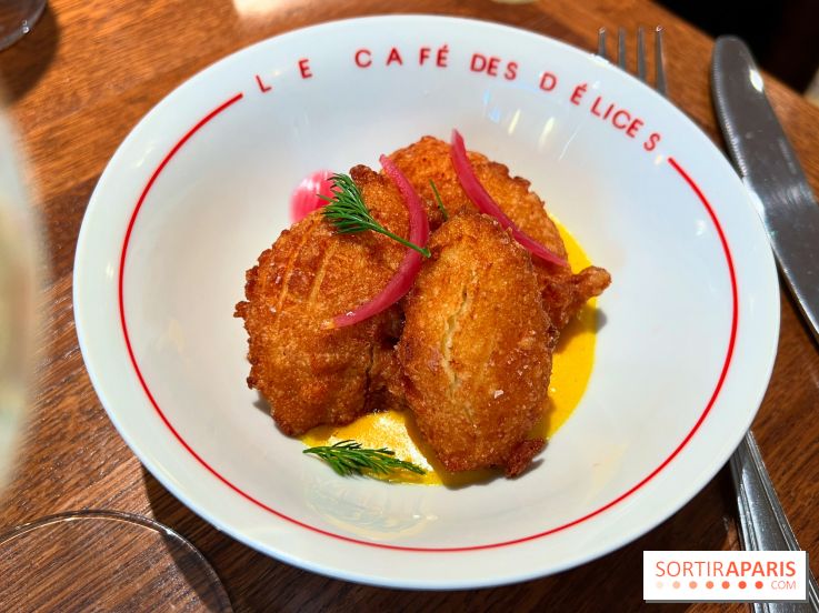 Le Café des Délices - Pommes dauphine, mimolette vieille