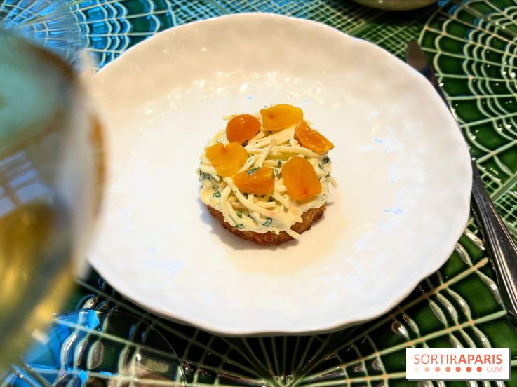 Le Christine - Brioche, céleri rémoulade, poutargue