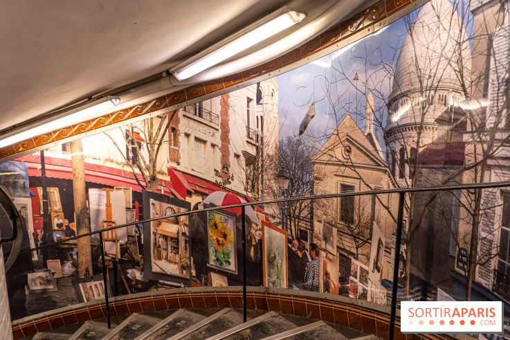 Station Abbesses - métro parisien - A7C02732