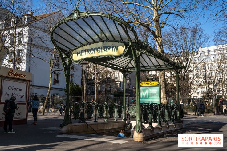 Station Abbesses - métro parisien