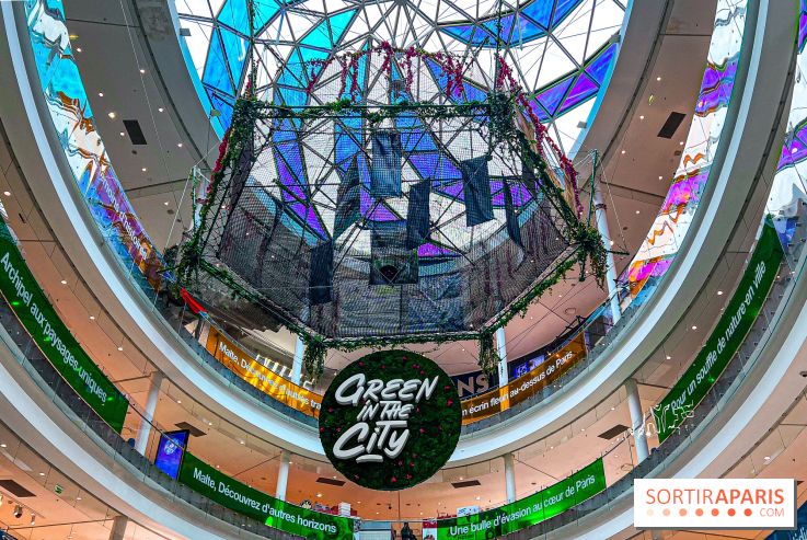 Green in the City : le labyrinthe suspendu à 19 mètres du sol à Beaugrenelle