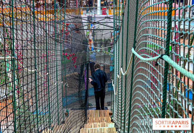 Green in the City : le labyrinthe suspendu à 19 mètres du sol à Beaugrenelle  - image00010