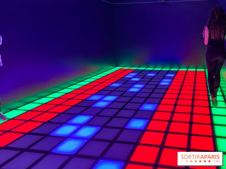 Active Room : l'enseigne de sol interactif à deux pas de Bercy