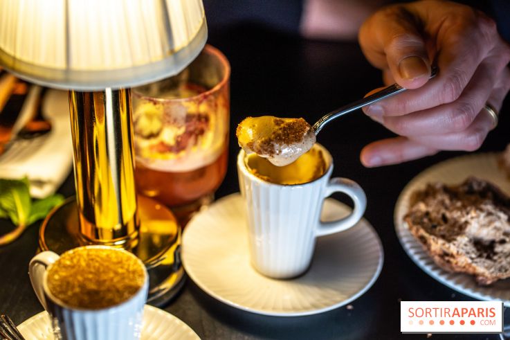 Monsieur Claude, le restaurant par Danny Khezzar à Rueil dans le 92 - CAPPUCCINO DE POMME DE TERRE Purée de pomme de terre, siphon de pain grillé