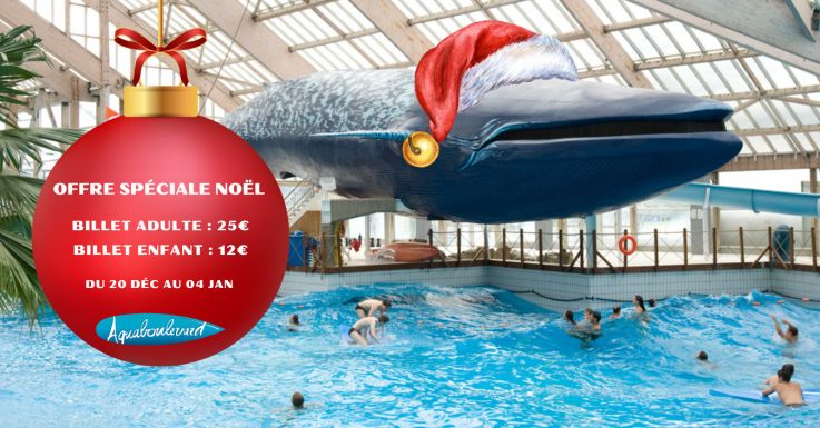 L'Aquaboulevard de Paris vous plonge dans la féérie de Noël à prix tout doux pour les vacances