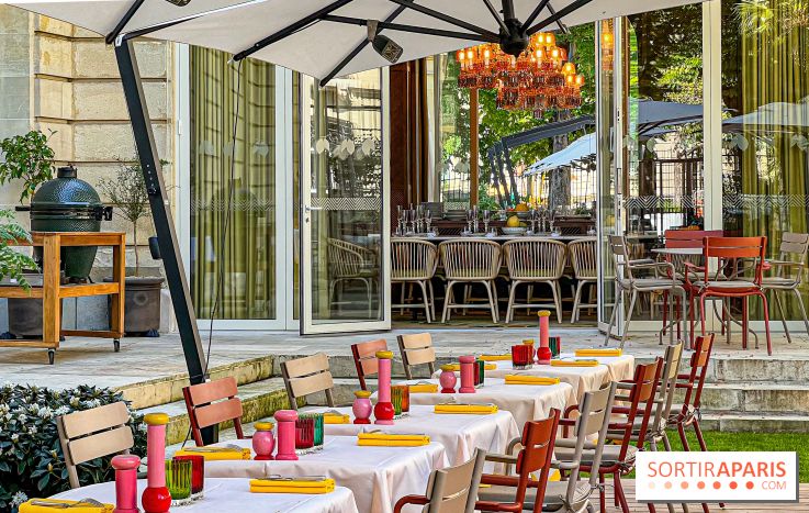 Le Jardin, le restaurant-terrasse de Ducasse Baccarat