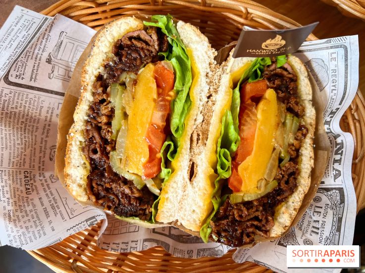 Hanwoo Korean Cafe & Bar - Burger bulgogi canard