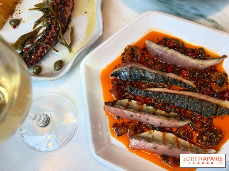 Ypseli - Maquereaux sauce Corfou