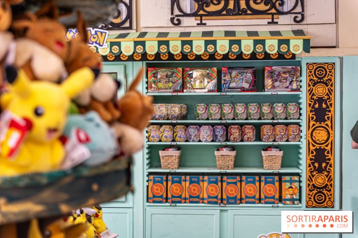 Premiere boutique Pokémon de Paris en photo