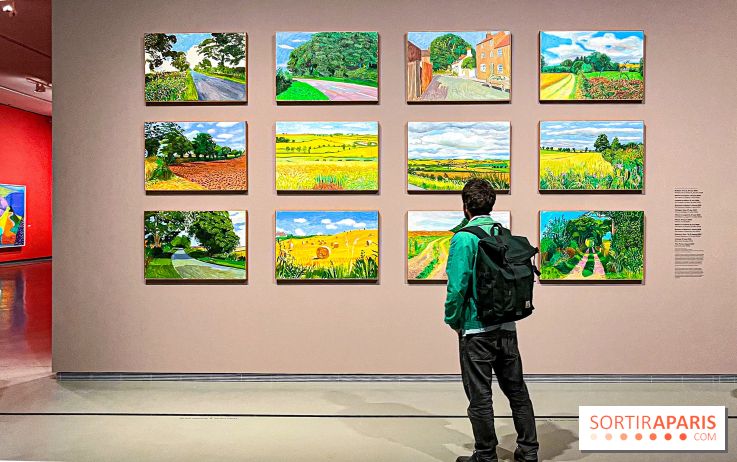 David Hockney : la plus grande exposition retrospective de l'artiste à la Fondation Louis Vuitton - IMG 8519 jpg