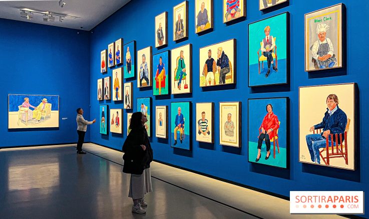 David Hockney : la plus grande exposition retrospective de l'artiste à la Fondation Louis Vuitton