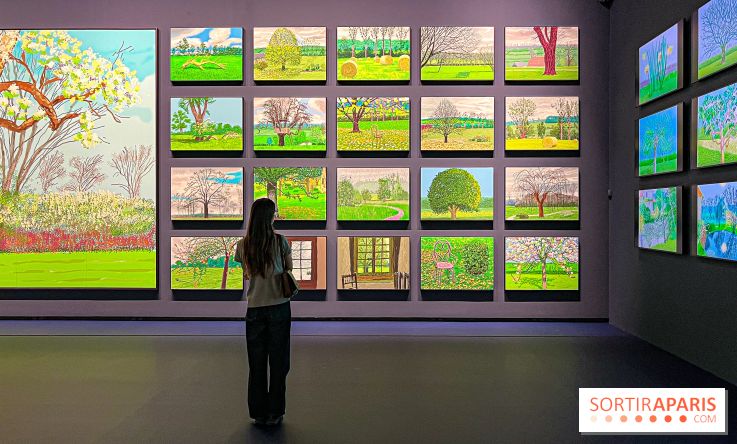 David Hockney : la plus grande exposition retrospective de l'artiste à la Fondation Louis Vuitton - IMG 8663 jpg