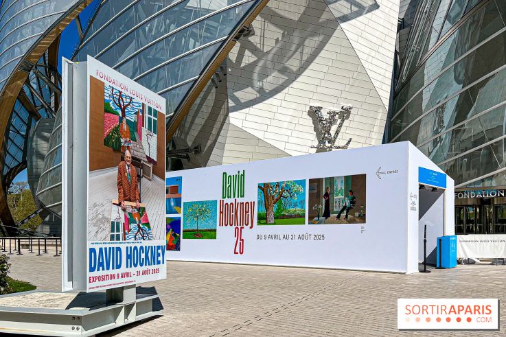 David Hockney : la plus grande exposition retrospective de l'artiste à la Fondation Louis Vuitton