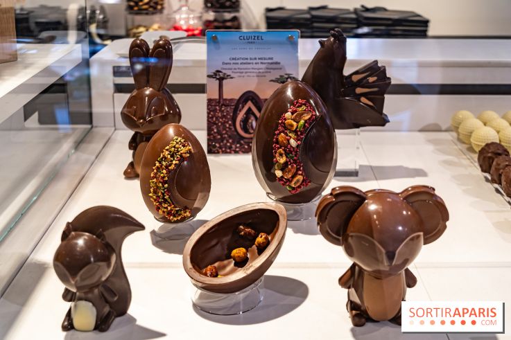 Pâques 2025 : les chocolats de la Manufacture Cluizel - photos