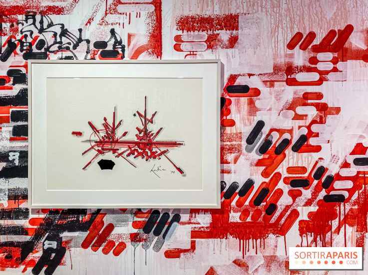 Exposition Graffiti x Georges Mathieu à la Monnaie de Paris