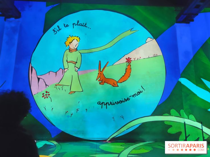 Le Petit Prince, l'odyssée immersive : un voyage poétique et coloré à vivre à l'Atelier des Lumières - fotor 1744364340514