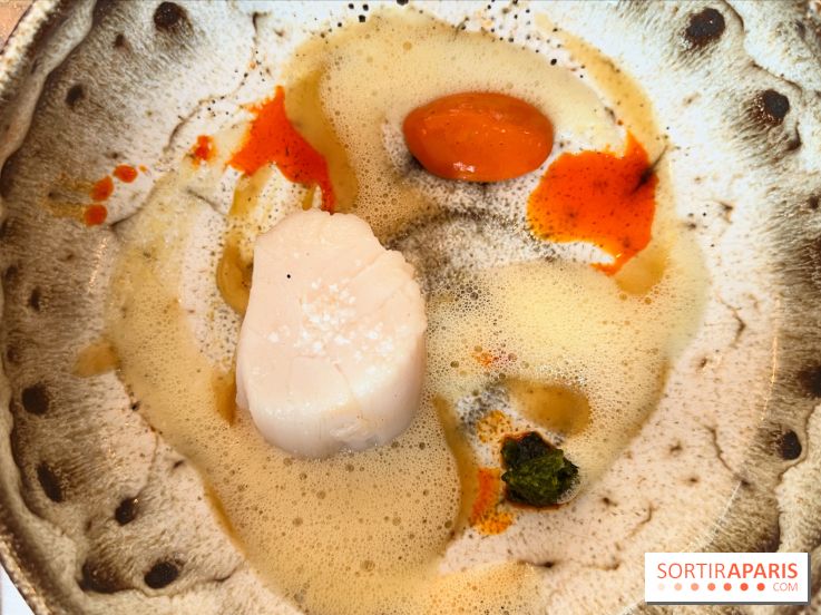 Le Pergolèse - Saint-Jacques au naturel