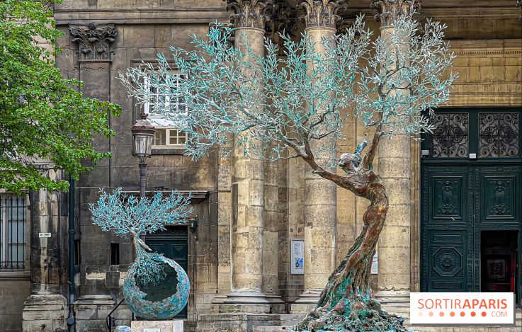 Exposition en plein air des œuvres monumentales d'Andrea Roggi, quartier Faubourg Saint-Honoré - image00031