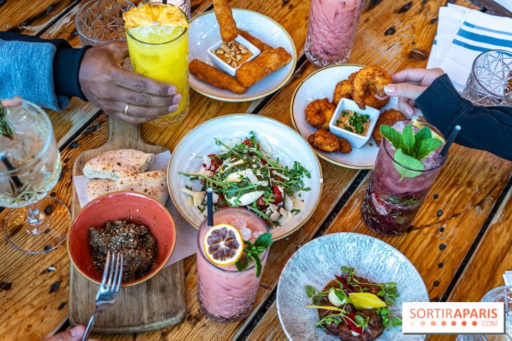 Quai Ouest en mode estivale avec terrasse et barbecue