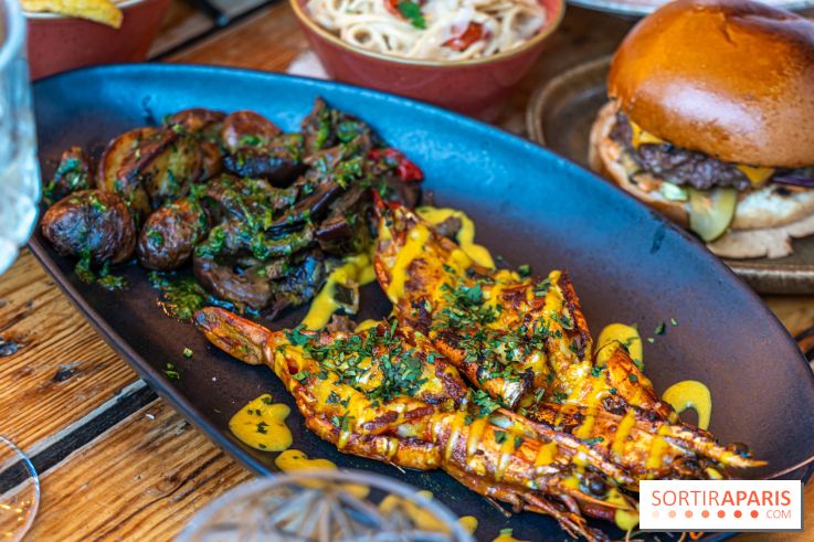 Quai Ouest en mode estivale avec terrasse et barbecue