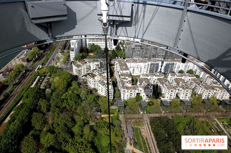 Ballon de Paris au parc André-Citroën : nos photos du vol à bord de l'aéronef