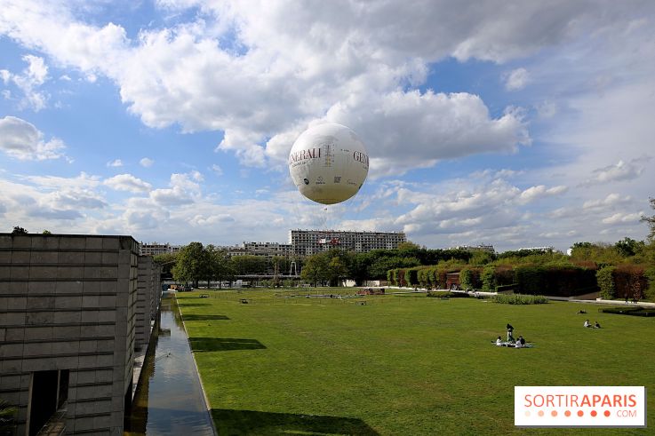 Ballon de Paris au parc André-Citroën : nos photos du vol à bord de l'aéronef - Vol Ballon Generali