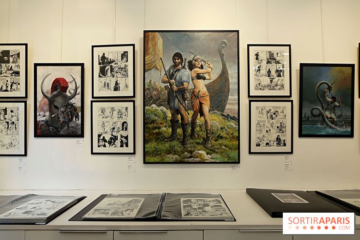 Rétrospective Grzegorz Rosinski, nos photos de l'expo gratuite à Paris - Expo Thorgal 13 fotor 202504251201