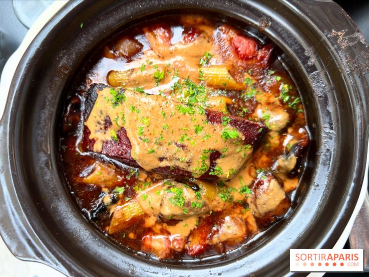 Le Cochon à l'Oreille - Paleron de boeuf confit