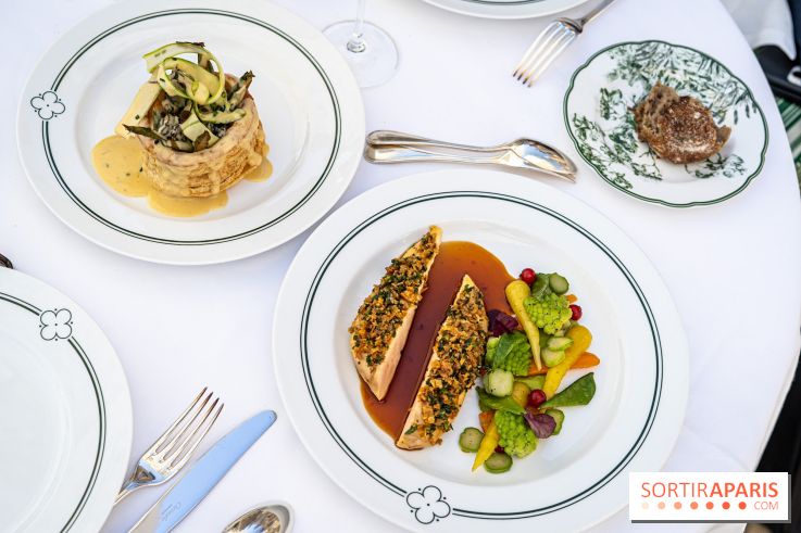 Les Chasses, le restaurant insolite avec une superbe terrasse à l'Abbaye des vaux de Cernay dans les Yvelines - A7C05909