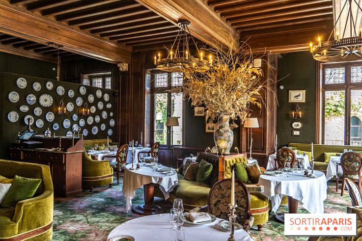 Les Chasses, le restaurant insolite avec une superbe terrasse à l'Abbaye des vaux de Cernay dans les Yvelines - A7C05944