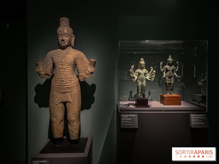 Exposition Bronzes royaux d'Angkor, un art du divin au Musée Guimet  - IMG 5244