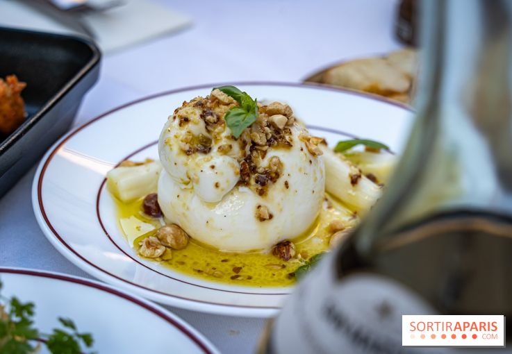 Peppino Puteaux, restaurant Italien - burrata