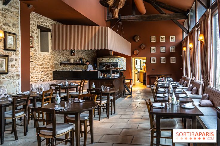 La Trattoria di Bambini, le restaurant Italien de la Ferme à l'Abbaye des Vaux de Cernay
