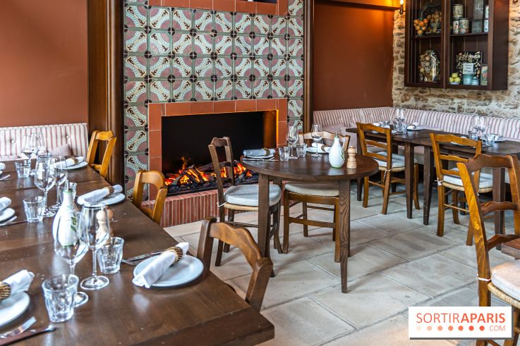 La Trattoria di Bambini, le restaurant Italien de la Ferme à l'Abbaye des Vaux de Cernay