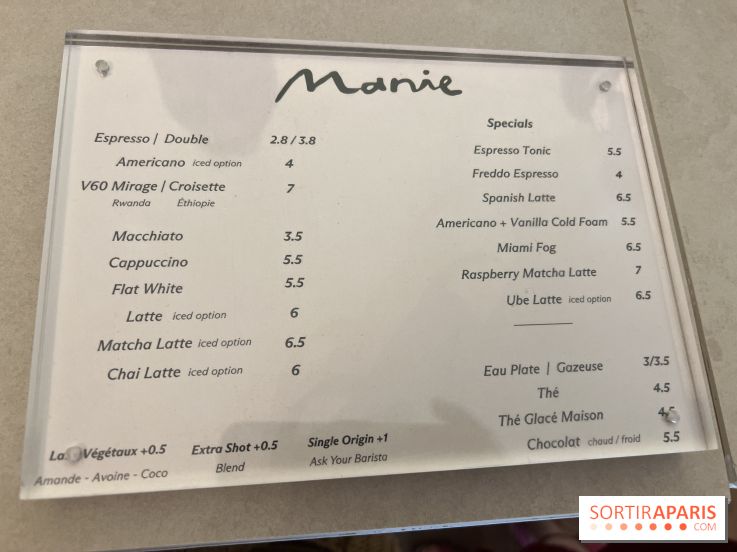 Manie Café et pâtisseries - coffee shop Paris 16e