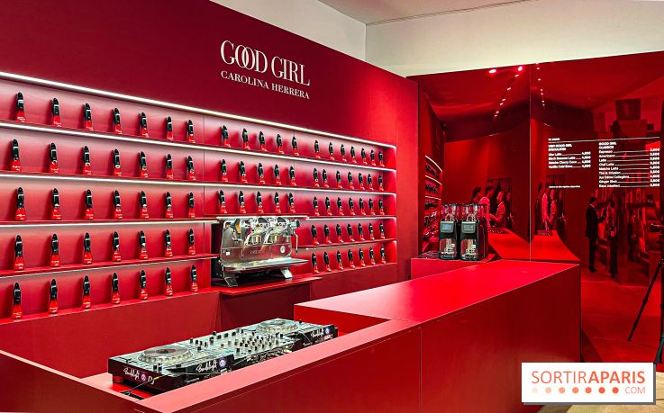 Good Girl Coffee Shop : le café-pop up experientiel du nouveau parfum de Carolina Herrera, à Paris - image00011