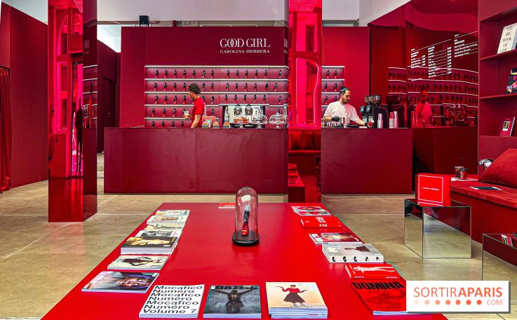 Good Girl Coffee Shop : le café-pop up experientiel du nouveau parfum de Carolina Herrera, à Paris