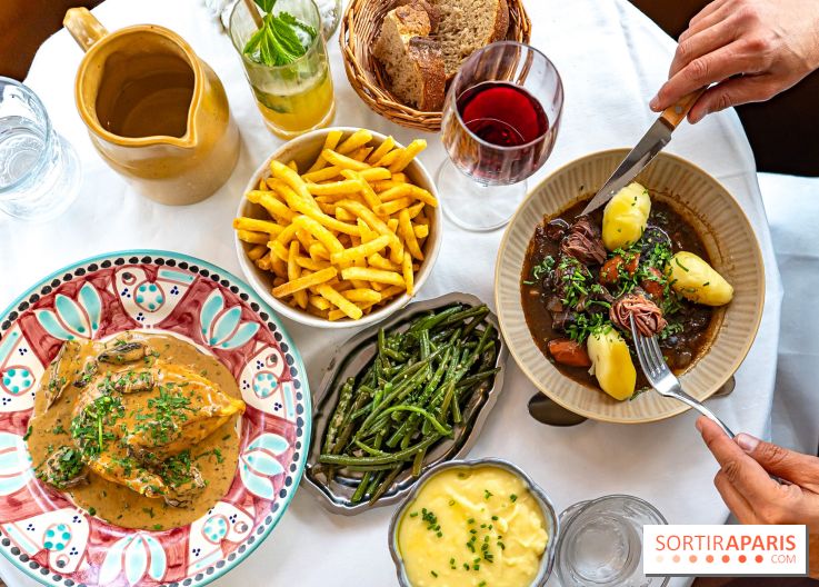 Margaux, le restaurant français typique, face à la Tour Eiffel - A7C09284