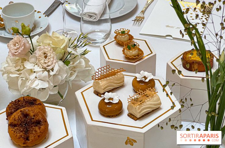 Tea Time griffé Chaumet au Peninsula Paris : le miel sublimé sous toutes ses formes par Anne Coruble - image00022